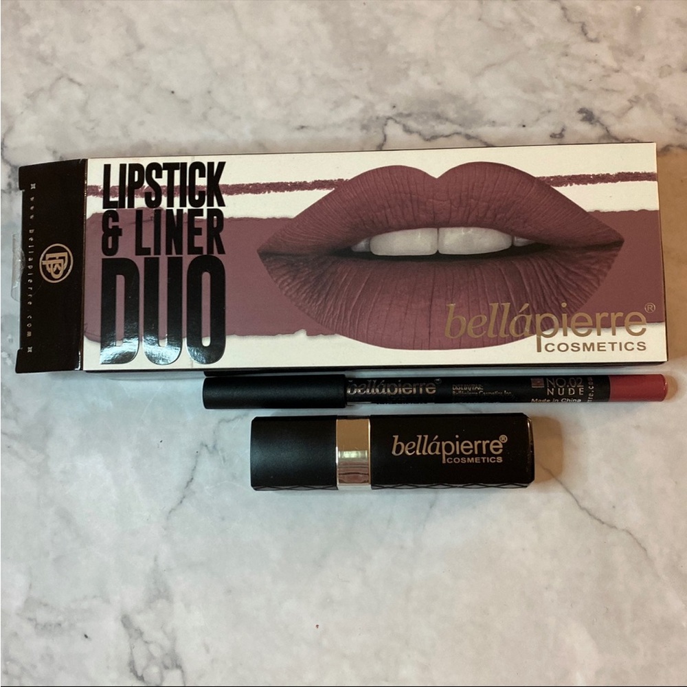 Bellapierre Cosmetics Lipstick & Liner Duo Nude